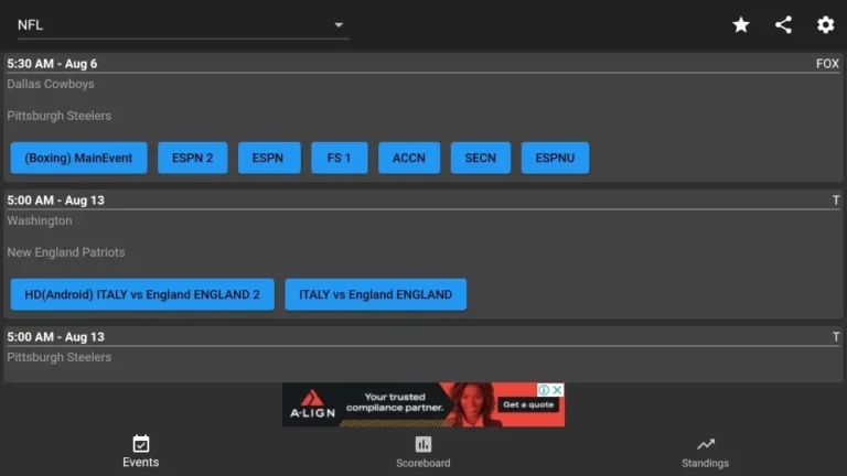 Dofu sports app Review: How to Watch live Sports on your device Guide 33