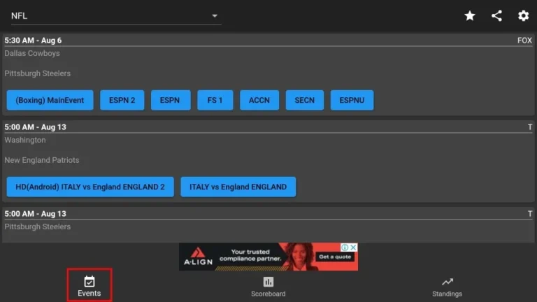 Dofu sports app Review: How to Watch live Sports on your device Guide 35