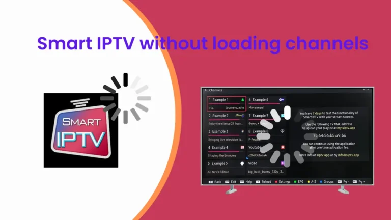 How to fix Smart IPTV without loading channels?